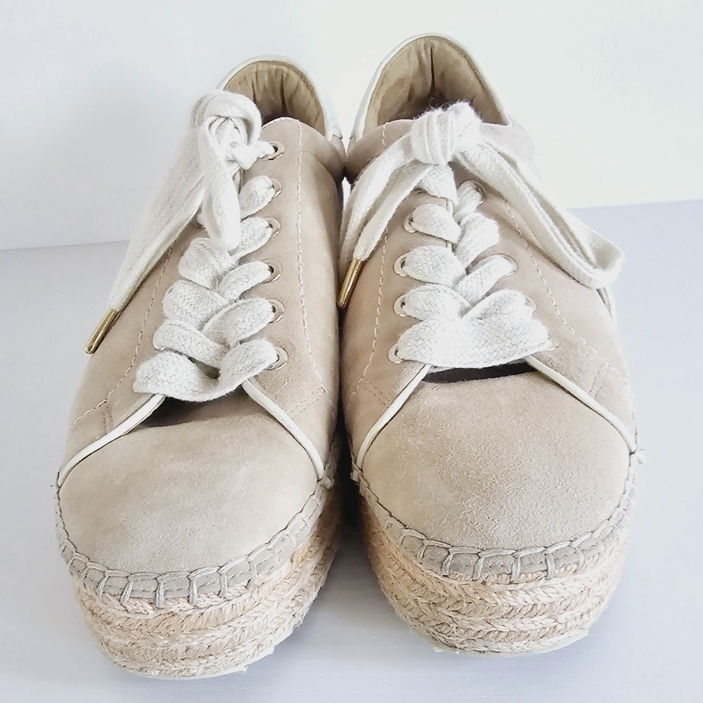 Joie Dabna Suede Platform Espadrille Wedge Sneaker Women's Size 39 - Picture 4 of 15